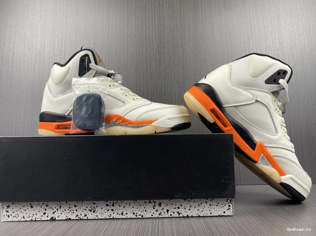 Orange Retro Air DC1060-100 Jordan 5 Total 1015